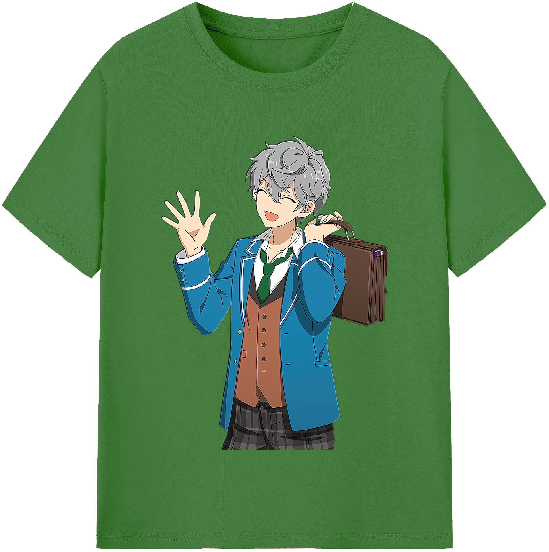 （画像用） あんさんぶるスターズ! Ensemble Stars レディースカジュアルプリントTシャツ（綿100％）